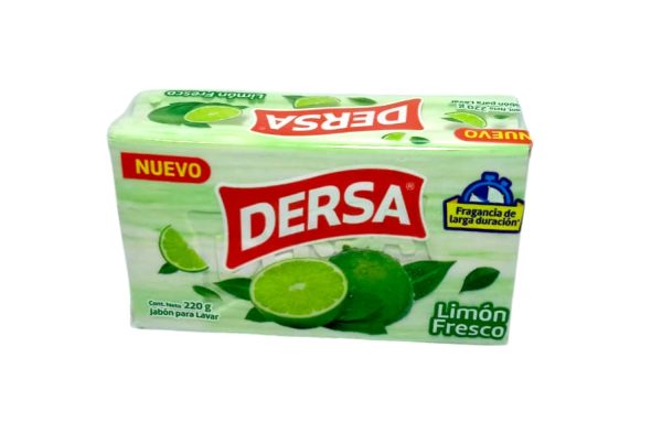 JABON LAVAR DERSA AS LIMON 24*220GR