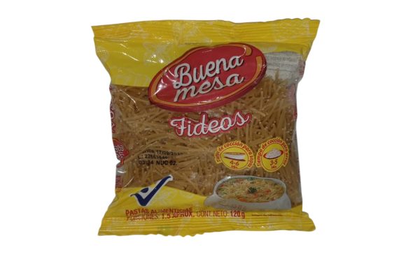PASTAS  FIDEO BUENA MESA 50*120GR