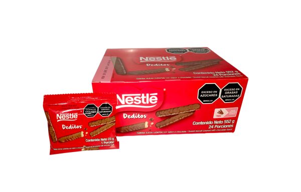 GALLETA DEDITOS CHOCOLATE  4*24*23GR