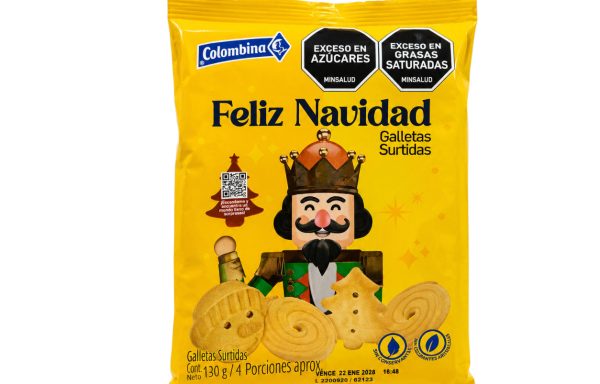 GALLETA NAVIDAD COLOMB BSA 24*130GR