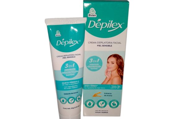 CR. DEPILATORIA DEPILEX FACIAL P/S 15*30