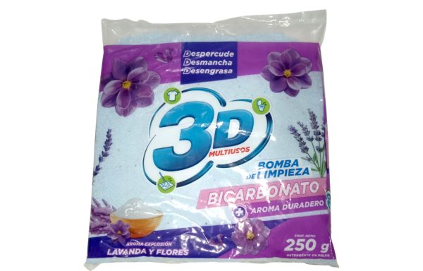 DETER 3D MULTIUSOS LAVANDA 24*250GR