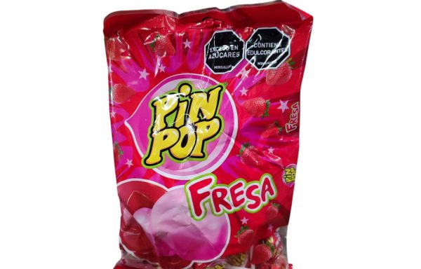 DULC CHUP PIN POP FRESA 16*24UN
