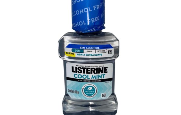 ENJ BUCAL LISTERINE MENTA EXT/SUA 12*180