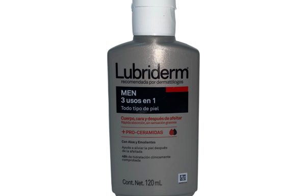 CREMA LUBRIDERM MEN 3EN1 12*120ML